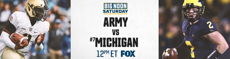 2019 CFB Match Up: Army vs Michigan