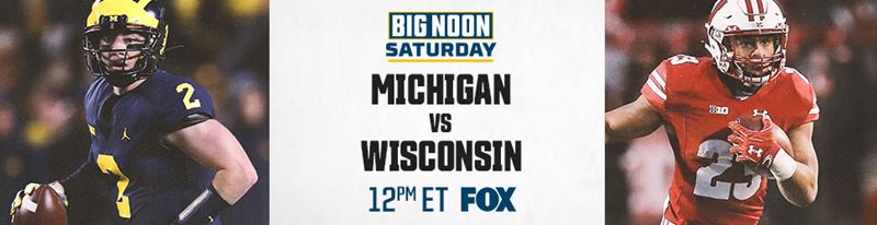 2019 CFB Match Up: Michigan vs Wisconsin