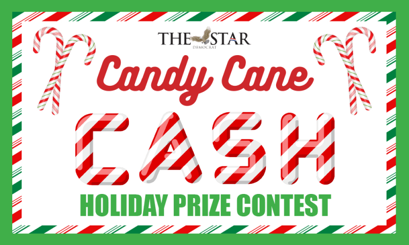 Candy Cane Cash Holiday Prize Contest