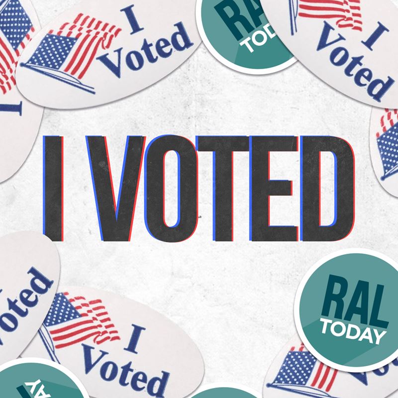 Voting Sticker Challenge | RALtoday