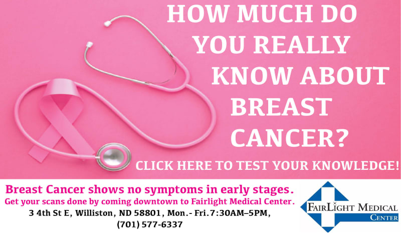 Fairlight Breast Cancer Awareness Quiz!