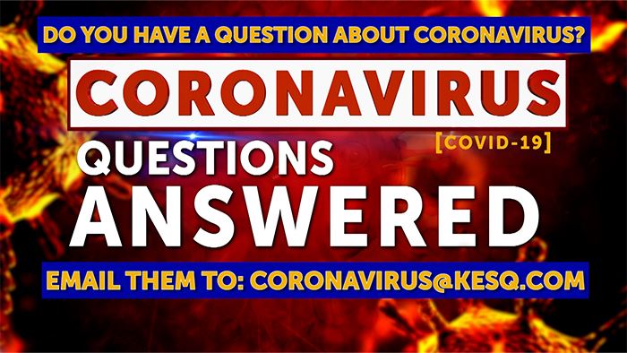 Do you have a question about coronavirus?