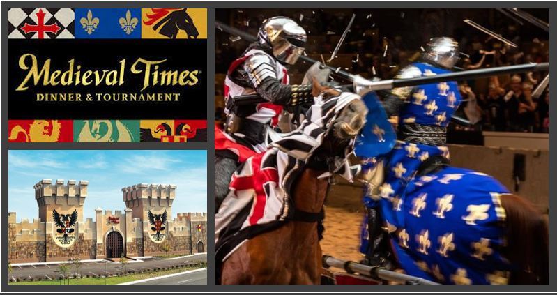 Enter for a chance to win tickets for four to MEDIEVAL TIMES