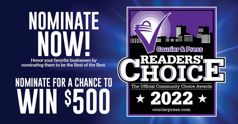 2022 Readers Choice Evansville - Noms