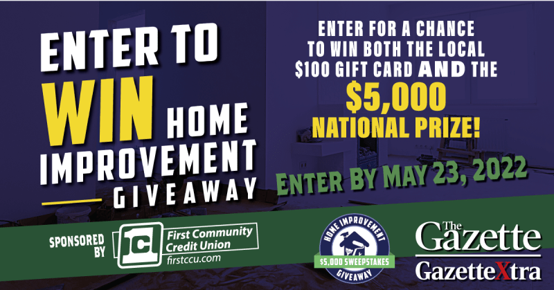 Home Improvement $5,000 Sweepstakes