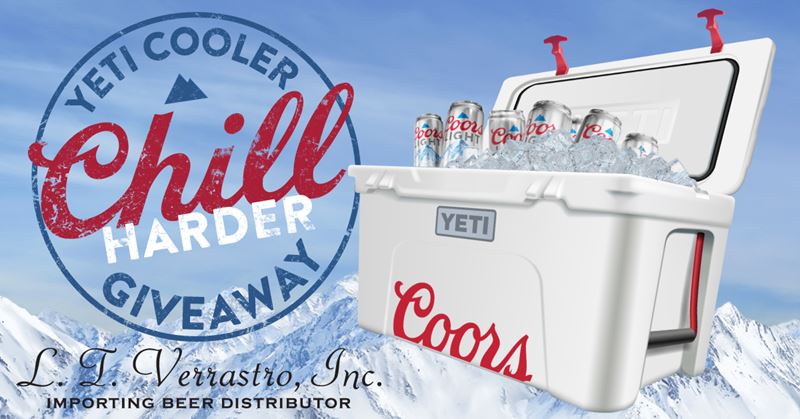 Coors Light Chill Harder YETI Giveaway