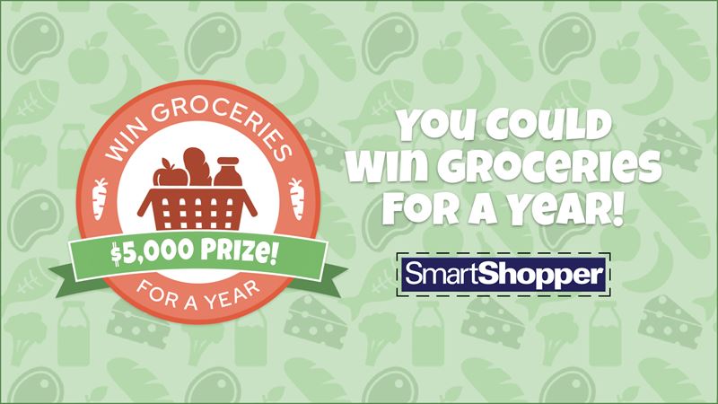 Win Groceries for a Year Sweepstakes