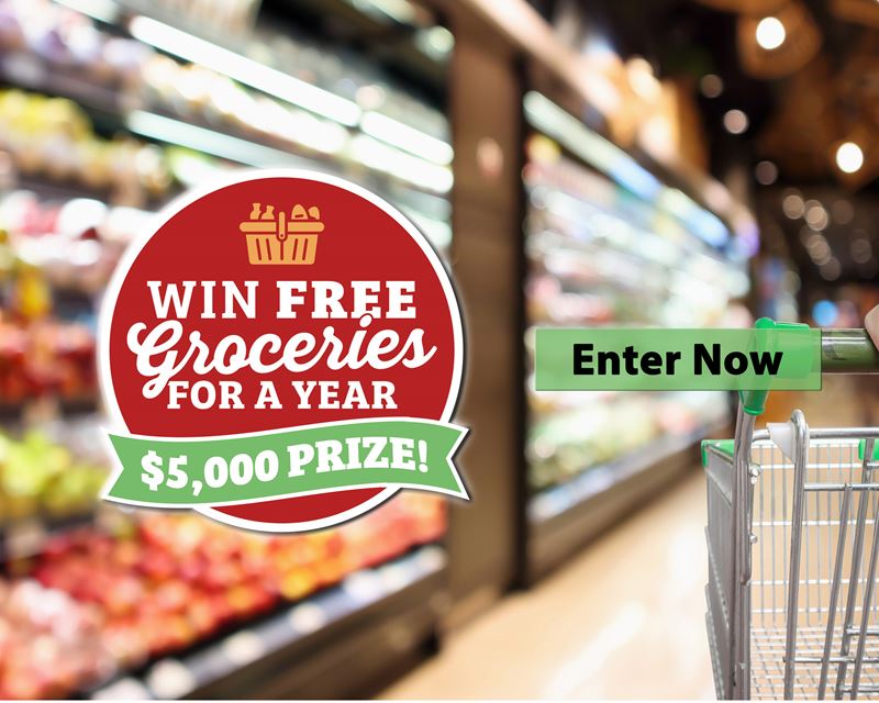 $5,000 Free Groceries Sweepstakes
