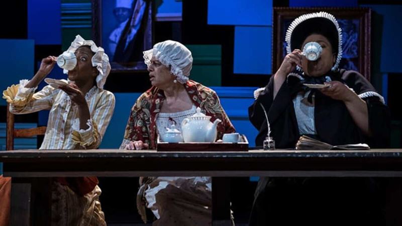 Win a pair of tickets to see The Most Spectacularly Lamentable Trial of Miz Martha Washington!
