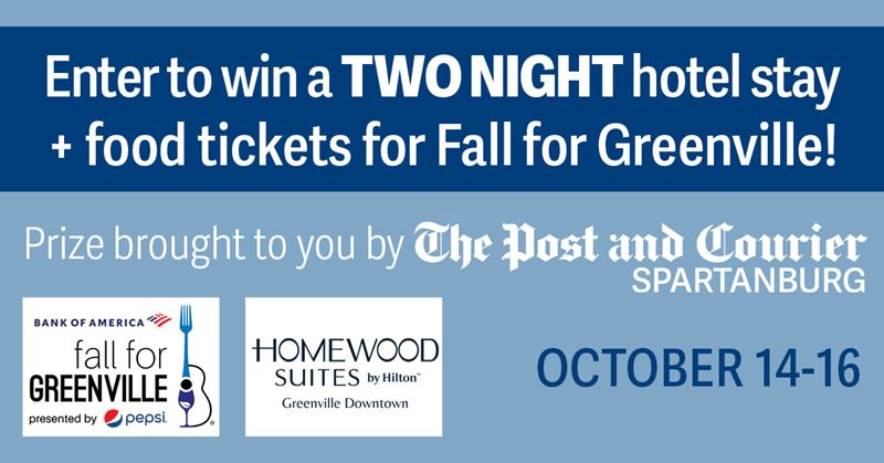 Post and Courier Spartanburg Fall for Greenville contest