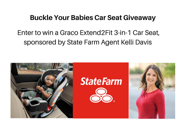 Kelli Davis State Farm Buckle Your Baby giveaway