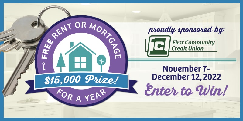 Free Rent or Mortgage $15,000 Sweepstakes