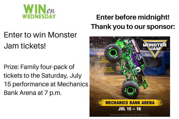 Win on Wednesday Monster Jam tickets
