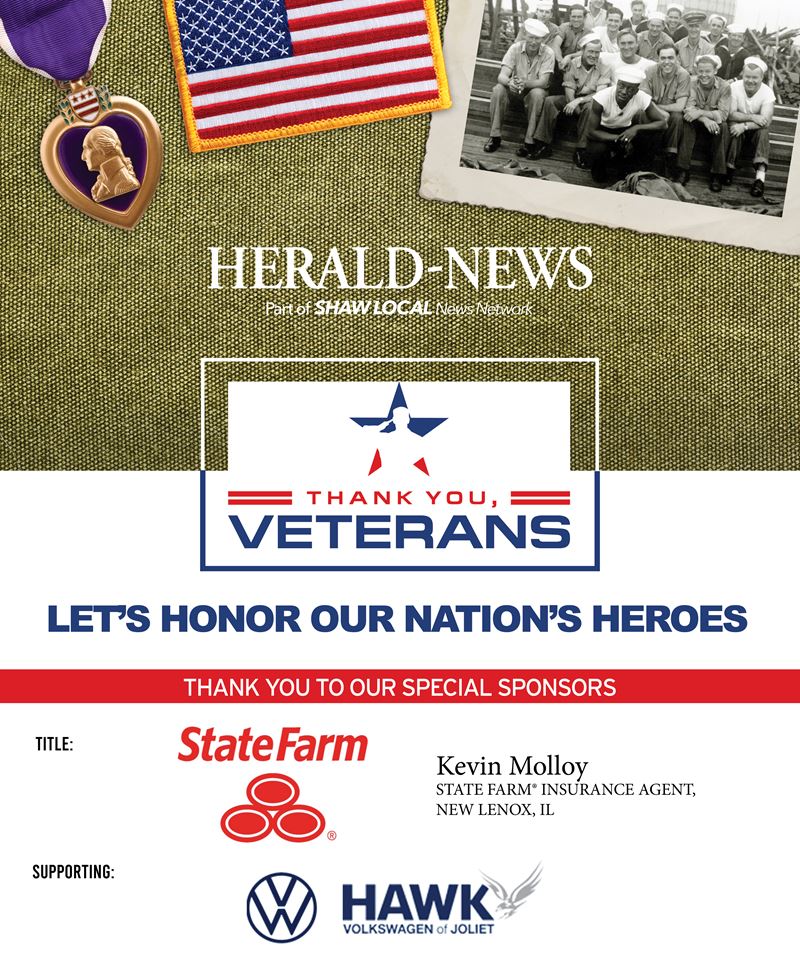 Herald-News Thank You, Veterans Contest