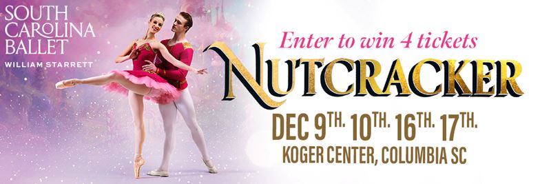 Win 4 Tickets to South Carolina Ballet's Nutcracker