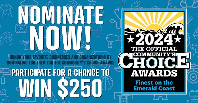 2024 Finest on the Emerald Coast Community's Choice Awards