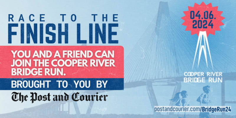 Post and Courier Columbia Cooper River Bridge Run 2024 Contest 2