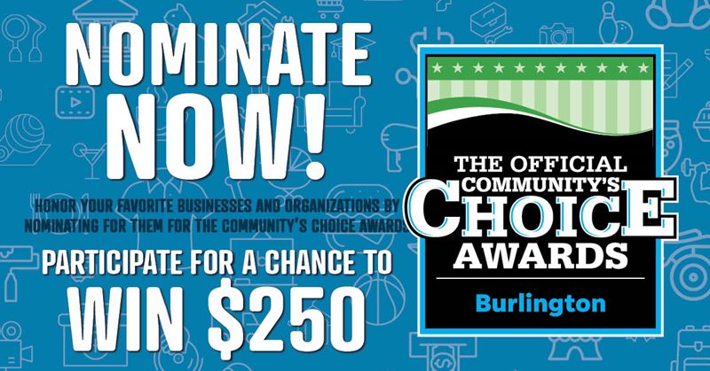 2024 Burlington Community's Choice Awards