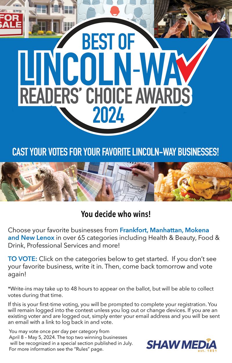 Best of Lincoln-Way Readers' Choice 2024