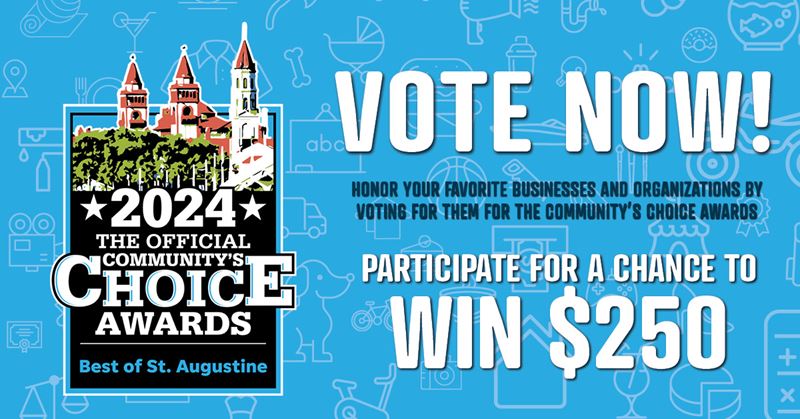 2024 Best of St. Augustine Community's Choice Awards
