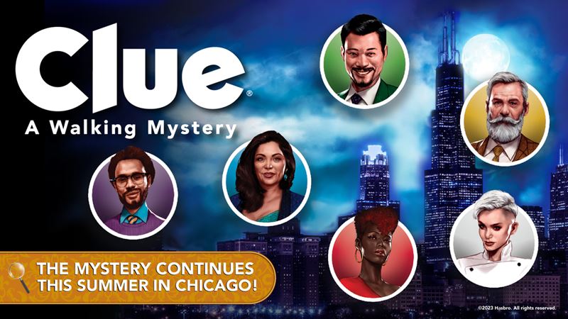 Win a pair of tickets to CLUE: A Walking Mystery!