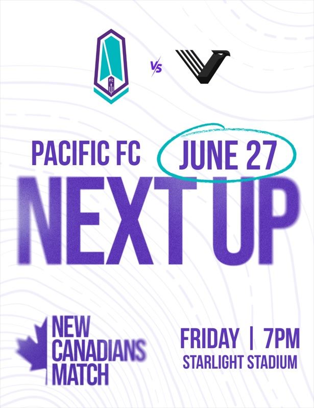 Enter to Win two Tickets to Pacific FC June 27th Game !
