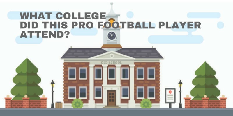 Which College did this Pro Football Player Attend?