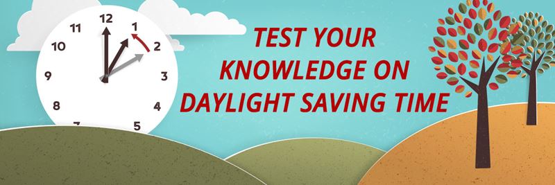 Daylight saving time quiz