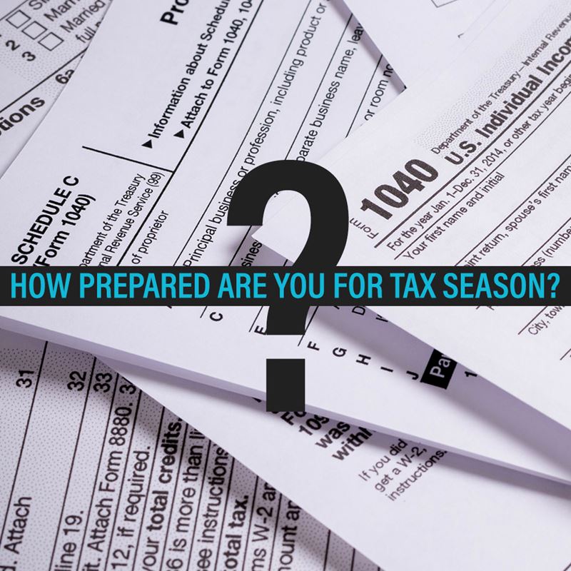 How prepared are you for tax season?