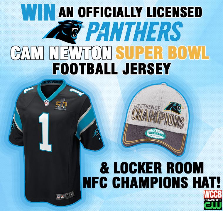 Win A Carolina Panthers Cam Newton Jersey & Sideline Winter Hat