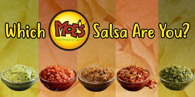 What Moe's salsa should you try first? - Moe's - 4/2018