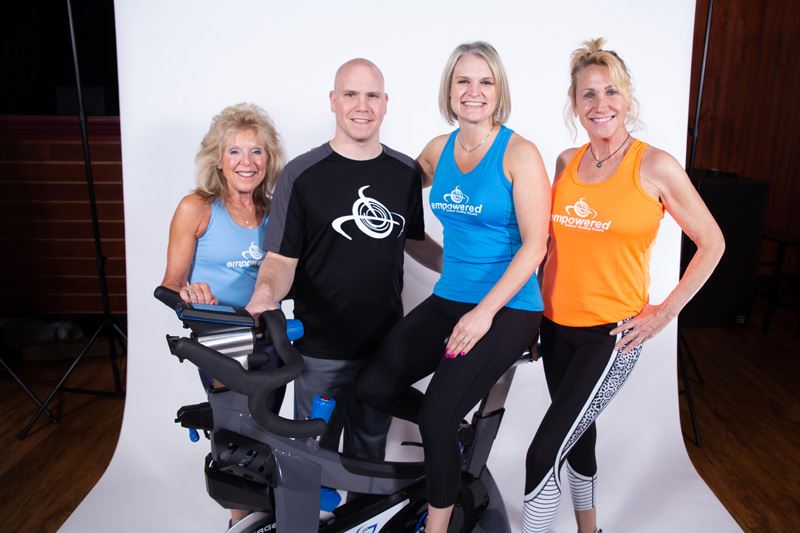 empowered indoor cycling studio