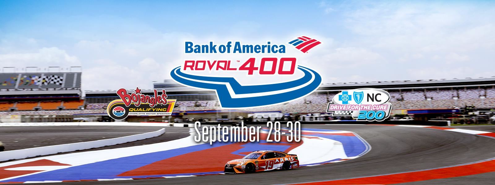 Win Tickets to the Bank of America ROVAL™ 400