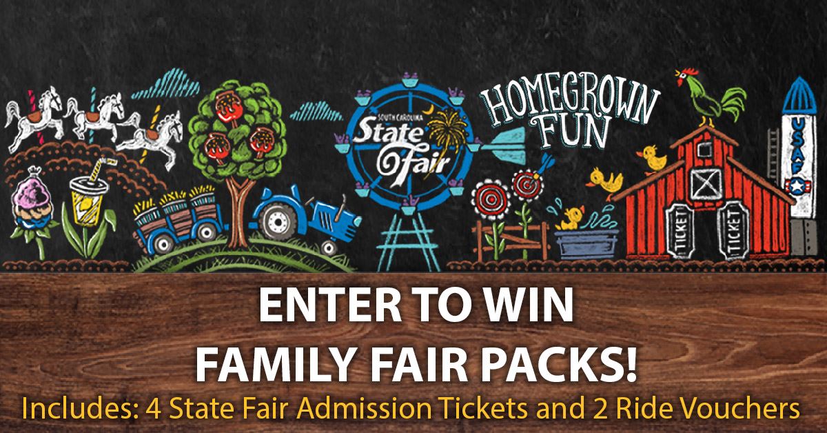 Sc State Fair >> Sc State Fair Family Fair Pack Giveaway 2018 Abc Columbia Sc State Fair >> Sc State Fair Family Fair Pack Giveaway 2018 Abc Columbia