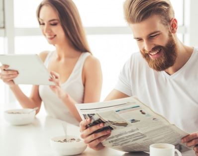 Newspaper readers