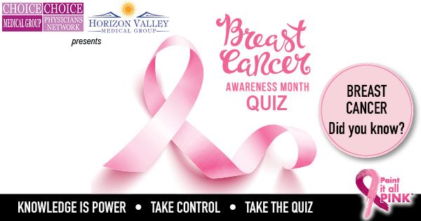 Breast Cancer Awareness Trivia Contests And Promotions Vvdailypress Com Victorville Ca