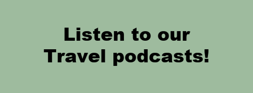 Listen to our travel podcasts, 8-24-minute recordings of interviews about destinations on travel radio programs.