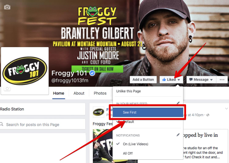 Froggy 101 on Facebook