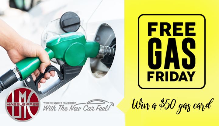 Free Gas Fridays March