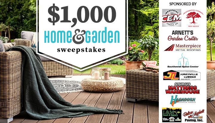 Home And Garden Showcase Contests And Promotions Sturgis