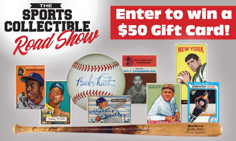 Sports Collectible Road Show Contest