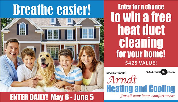 Win Free Heat Duct Cleaning for Your Home!