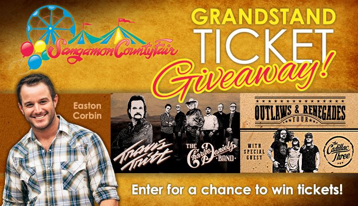 Sangamon County Fair Grandstand Ticket Giveaway!