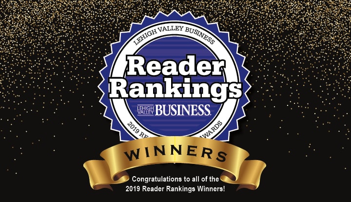 2019 Lehigh Valley Business Reader Rankings Finalists