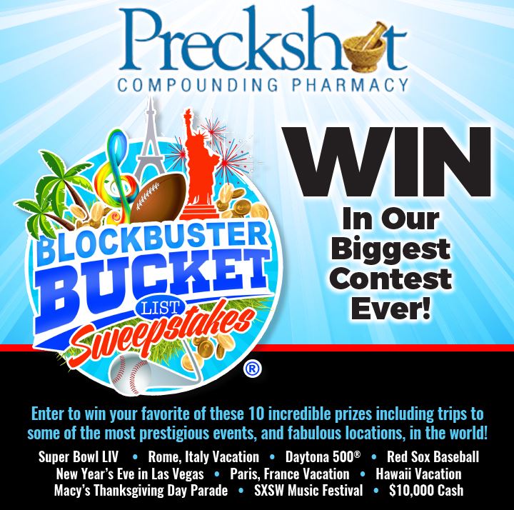 2019 Blockbuster Bucket List Sweepstakes