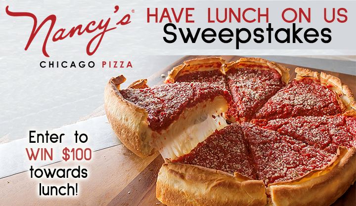 Have Lunch On Us Sweepstakes