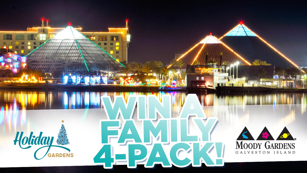 Moody Gardens Galveston Island Giveaway