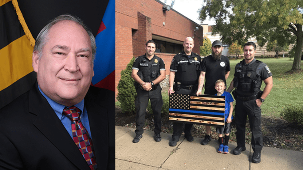 A Maryland county executive is demanding that a Thin Blue Line flag be removed from a police station. 