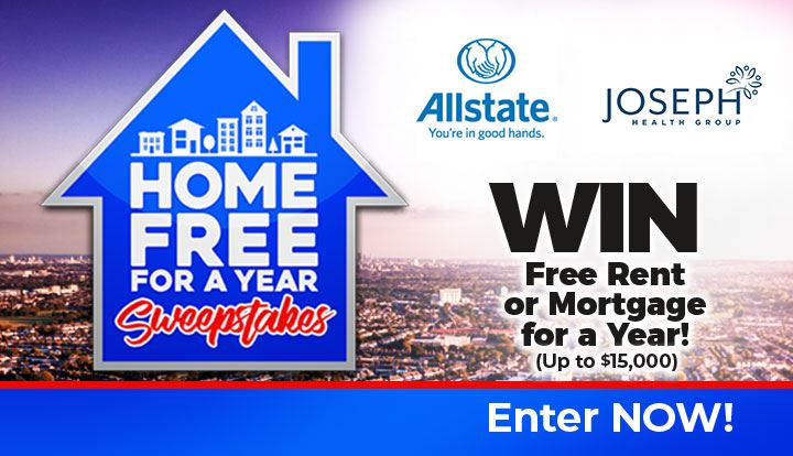 Home Free For A Year Sweepstakes