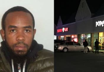 Prince George's County Police have arrested the man wanted for the deadly stabbing of another man outside of a Popeyes restaurant in Oxon Hill last week. 